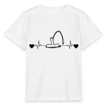 Fishing Fishing Fishing Fishing Hooks Fishing - Stanley/Stella MINI CREATOR Kids’ T-Shirt - white - Front - Maike (125cm)