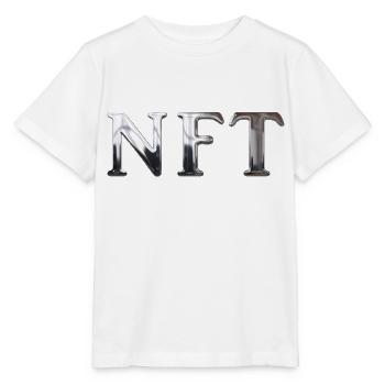 NFT Chrome - Stanley/Stella MINI CREATOR Kids’ T-Shirt - white - Front - Maike (125cm)