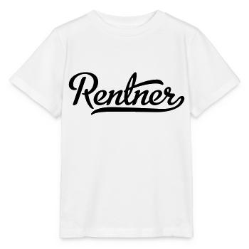 Rentner - Stanley/Stella Kinder T-Shirt MINI CREATOR  - Weiß - Vorne - Maike (125cm)