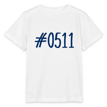 #0511 - 0511 - Vorwahl Hannover - Telefon - Stanley/Stella Kinder T-Shirt MINI CREATOR  - Weiß - Vorne - Maike (125cm)