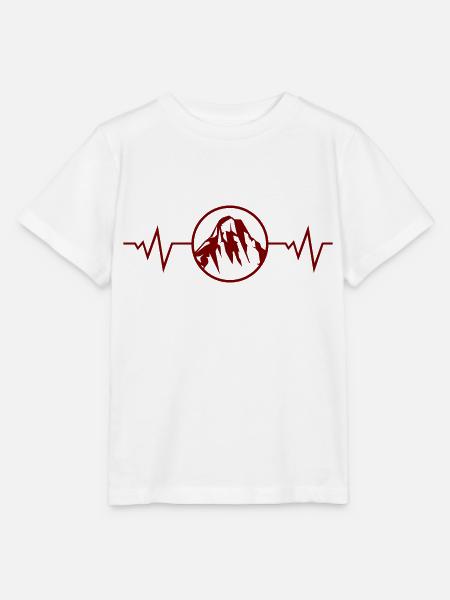 berge puls - Stanley/Stella Kinder T-Shirt MINI CREATOR - Weiß