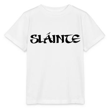Slainte texte de - T-shirt bio MINI CREATOR Stanley/Stella Enfant - blanc - Devant - Maike (125cm)