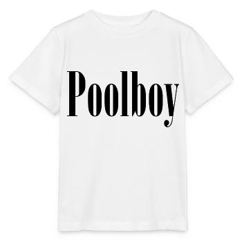 Piscine garçon nageur sauveteur - T-shirt bio MINI CREATOR Stanley/Stella Enfant - blanc - Devant - Maike (125cm)