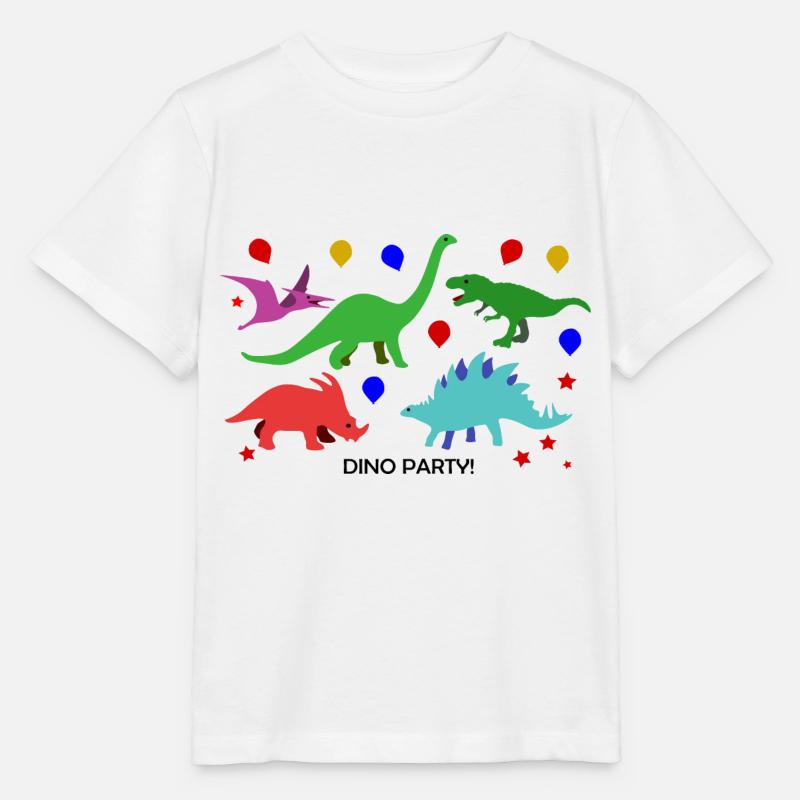 Dino - Stanley/Stella Kinder T-Shirt MINI CREATOR  - Weiß