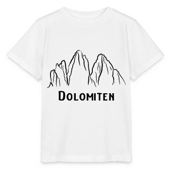 Dolomiten - Stanley/Stella Kinder T-Shirt MINI CREATOR  - Weiß - Vorne - Maike (125cm)