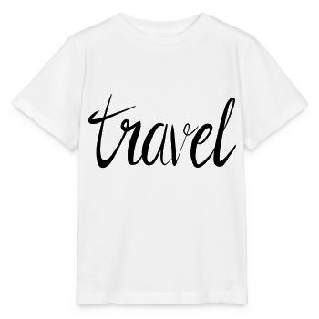 Travel - T-shirt bio MINI CREATOR Stanley/Stella Enfant - blanc - Devant - Maike (125cm)