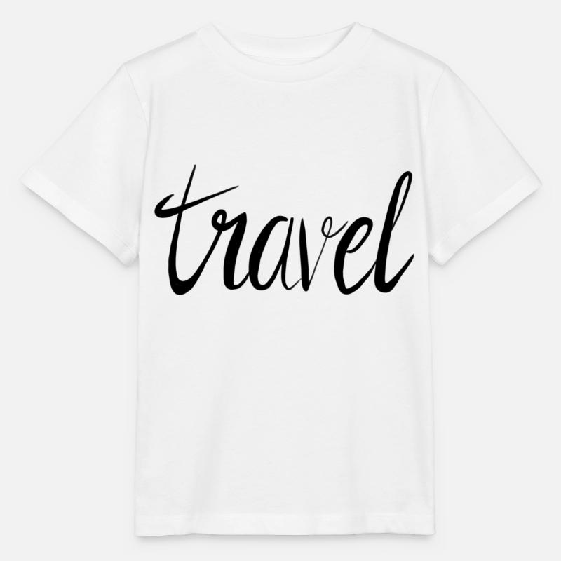 Travel - T-shirt bio MINI CREATOR Stanley/Stella Enfant - blanc