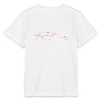 Elektrisch - E Auto - M3 - Stanley/Stella Kinder T-Shirt MINI CREATOR  - Weiß - Vorne - Maike (125cm)