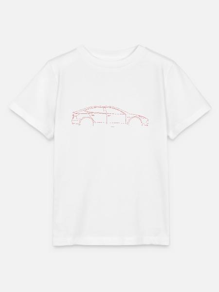 Elektrisch - E Auto - M3 - Stanley/Stella Kinder T-Shirt MINI CREATOR  - Weiß