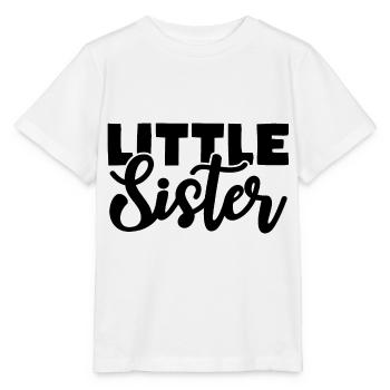 Little Sister - Stanley/Stella Kinder T-Shirt MINI CREATOR  - Weiß - Vorne - Maike (125cm)