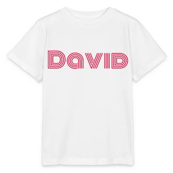 David - Stanley/Stella Kinder T-Shirt MINI CREATOR  - Weiß - Vorne - Maike (125cm)