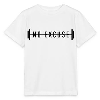 no excuse - Stanley/Stella Kinder T-Shirt MINI CREATOR  - Weiß - Vorne - Maike (125cm)