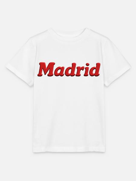Madrid - Stanley/Stella Kinder T-Shirt MINI CREATOR - Weiß