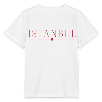I love Istanbul - Stanley/Stella MINI CREATOR Kids’ T-Shirt - white - Front - Maike (125cm)