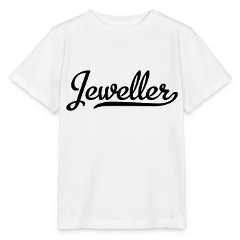 Jeweller - Stanley/Stella MINI CREATOR Kids’ T-Shirt - white - Front - Maike (125cm)