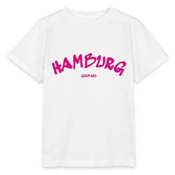 Hambourg - Ville hanséatique - Allemagne - Allemagne - T-shirt bio MINI CREATOR Stanley/Stella Enfant - blanc - Devant - Maike (125cm)