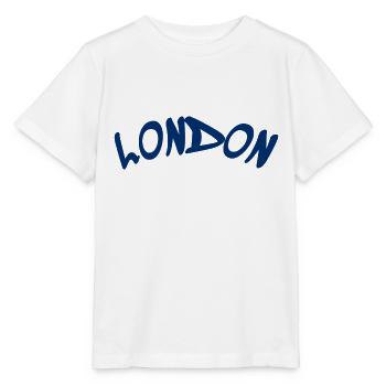 London - Great Britain - England - Stanley/Stella MINI CREATOR Kids’ T-Shirt - white - Front - Maike (125cm)