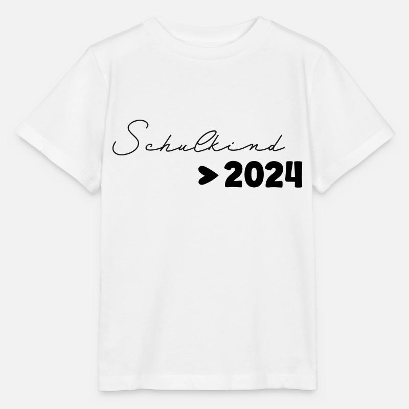Schulkind 2024 - Stanley/Stella Kinder T-Shirt MINI CREATOR  - Weiß