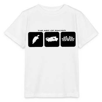 Voiture Course Motorsport Racing Voiture de rallye - T-shirt bio MINI CREATOR Stanley/Stella Enfant - blanc - Devant - Maike (125cm)