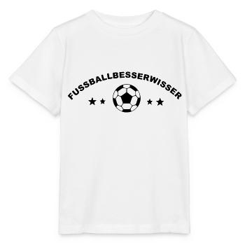 Fussballbesserwisser - Stanley/Stella Kinder T-Shirt MINI CREATOR  - Weiß - Vorne - Maike (125cm)