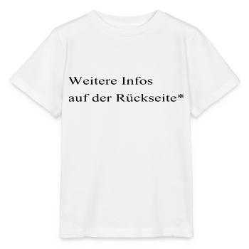 Weitere Infos auf der Rückseite* - Stanley/Stella Kinder T-Shirt MINI CREATOR  - Weiß - Vorne - Maike (125cm)
