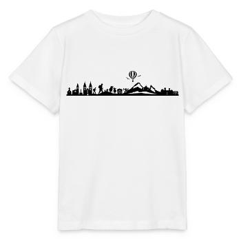 Skyline - Berchtesgaden - Stanley/Stella Kinder T-Shirt MINI CREATOR  - Weiß - Vorne - Maike (125cm)