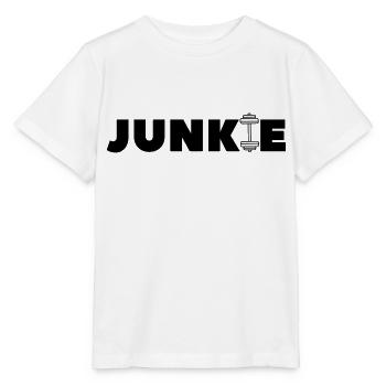 Sport Gym Junkie Idée cadeau - T-shirt bio MINI CREATOR Stanley/Stella Enfant - blanc - Devant - Maike (125cm)