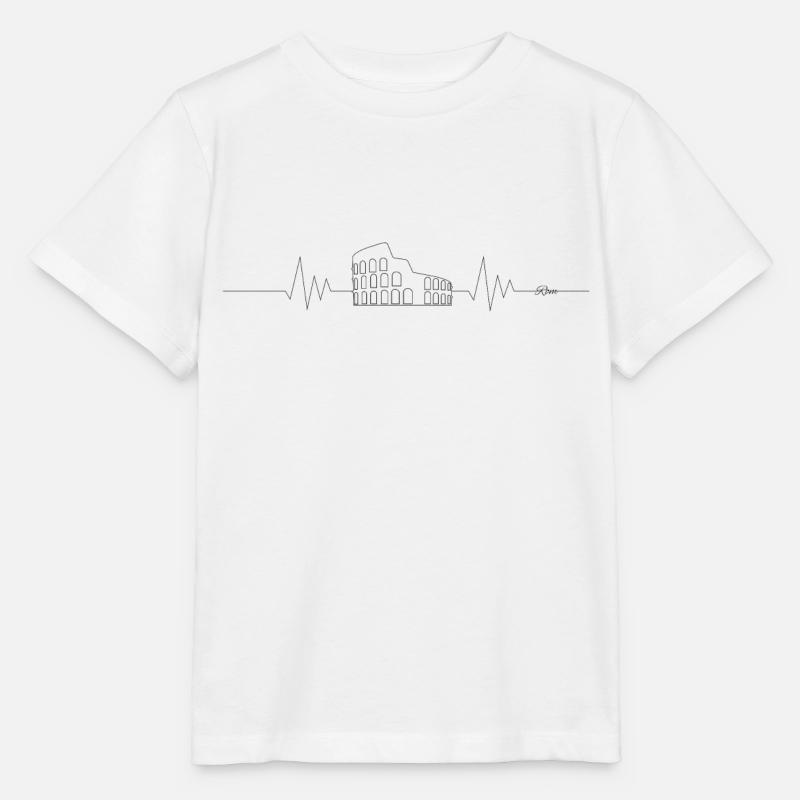Rome - T-shirt bio MINI CREATOR Stanley/Stella Enfant - blanc