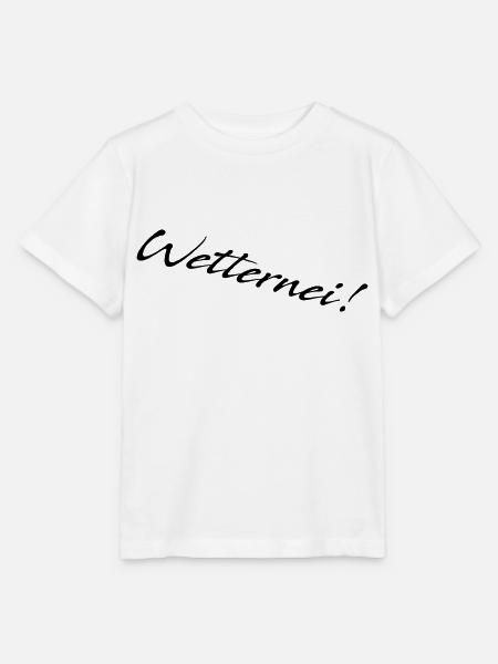 Wetternei! - Stanley/Stella Kinder T-Shirt MINI CREATOR - Weiß