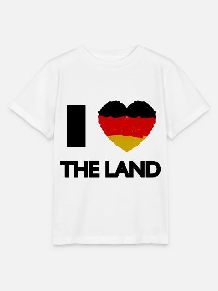 Ich liebe Deutschland - Stanley/Stella Kinder T-Shirt MINI CREATOR  - Weiß