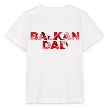 Balkans Bosnie Serbie Croatie Yougoslavie Macédoine - T-shirt bio MINI CREATOR Stanley/Stella Enfant - blanc - Devant - Maike (125cm)