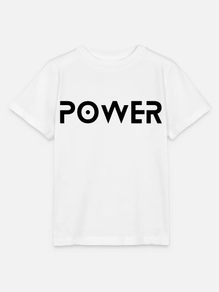Power - Stanley/Stella Kinder T-Shirt MINI CREATOR  - Weiß