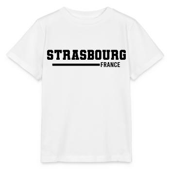 Strasbourg | France - Stanley/Stella MINI CREATOR Kids’ T-Shirt - white - Front - Maike (125cm)