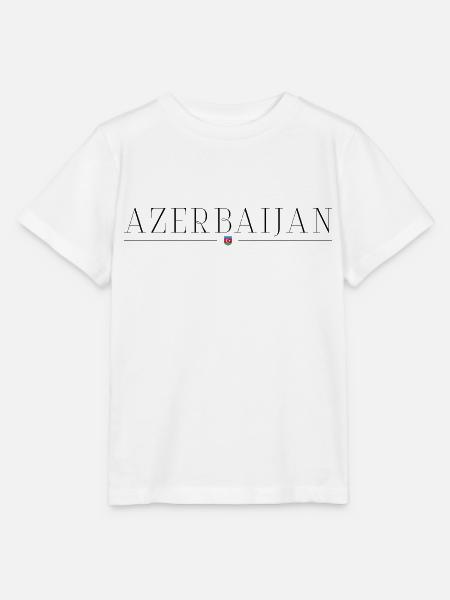 Ich liebe Aserbaidschan - Stanley/Stella Kinder T-Shirt MINI CREATOR  - Weiß