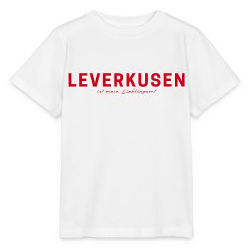 Leverkusen T-Shirt – For real fans of the Chemie-Sta - Stanley/Stella MINI CREATOR Kids’ T-Shirt - white - Front - Maike (125cm)