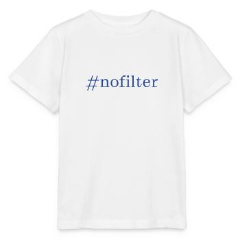 Hashtag nofilter / #nofilter - T-shirt bio MINI CREATOR Stanley/Stella Enfant - blanc - Devant - Maike (125cm)