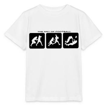 American Football Touchdown Quarterback Fantasy - Stanley/Stella Kinder T-Shirt MINI CREATOR  - Weiß - Vorne - Maike (125cm)