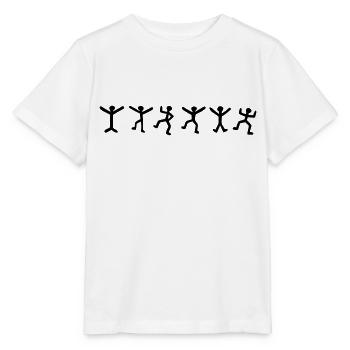 "Holmes" - T-shirt bio MINI CREATOR Stanley/Stella Enfant - blanc - Devant - Maike (125cm)