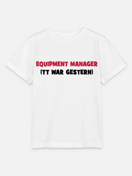 reiten - Stanley/Stella Kinder T-Shirt MINI CREATOR  - Weiß