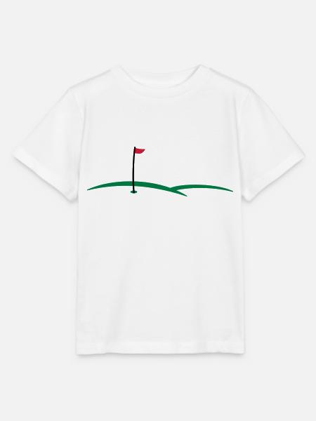Golfloch 3c - Stanley/Stella Kinder T-Shirt MINI CREATOR  - Weiß