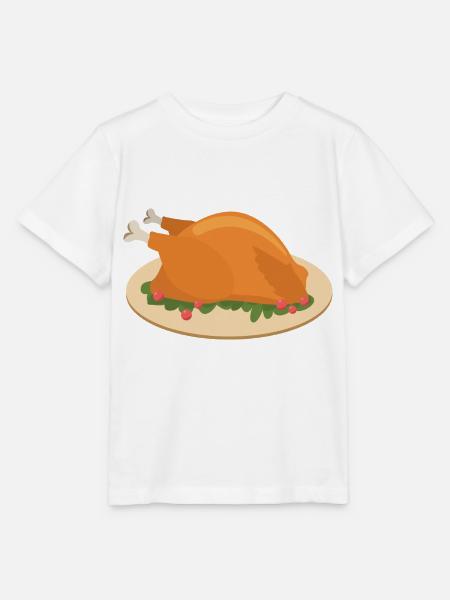 Truthahn - Stanley/Stella Kinder T-Shirt MINI CREATOR - Weiß