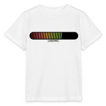loading bar loading progression slow drawing - Stanley/Stella MINI CREATOR Kids’ T-Shirt - white - Front - Maike (125cm)