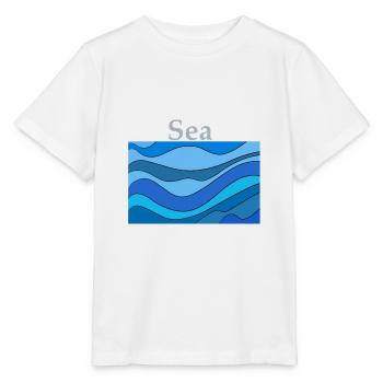 Mer - T-shirt bio MINI CREATOR Stanley/Stella Enfant - blanc - Devant - Maike (125cm)