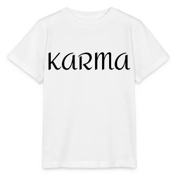 Karma - Stanley/Stella Kinder T-Shirt MINI CREATOR  - Weiß - Vorne - Maike (125cm)