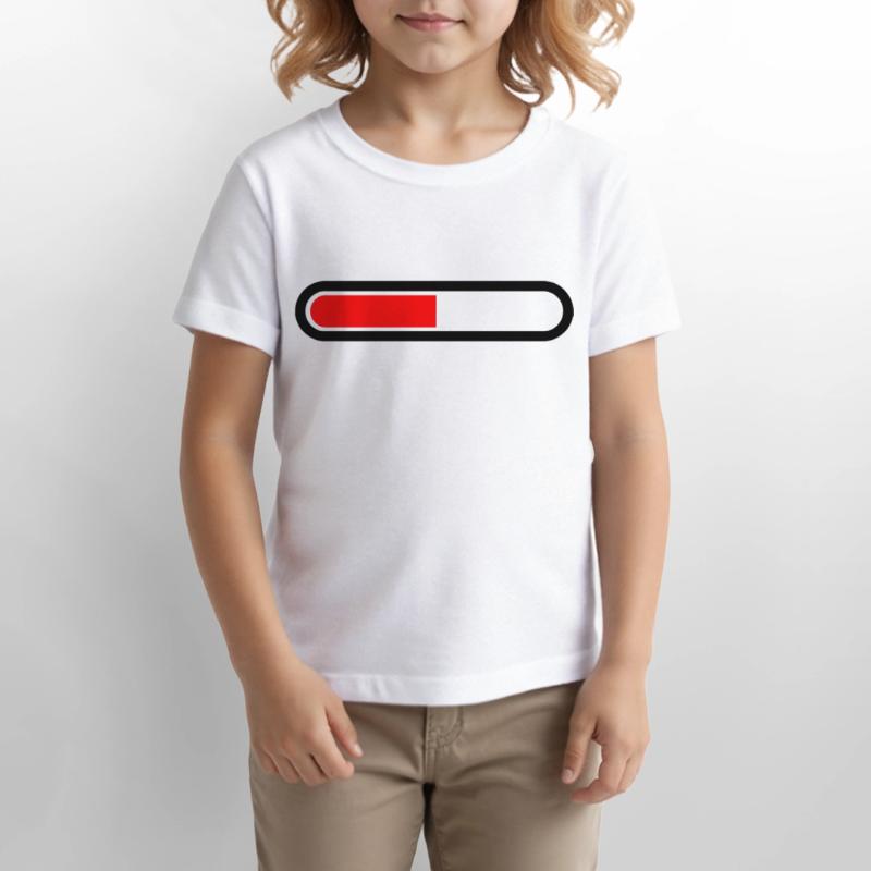 Loading bar vector loaded Loading Design 004 Stanley/Stella MINI CREATOR Kids’ T-Shirt