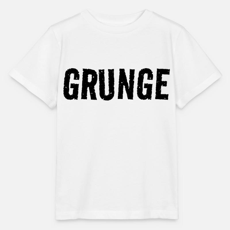 grunge - Stanley/Stella MINI CREATOR Kids’ T-Shirt - white