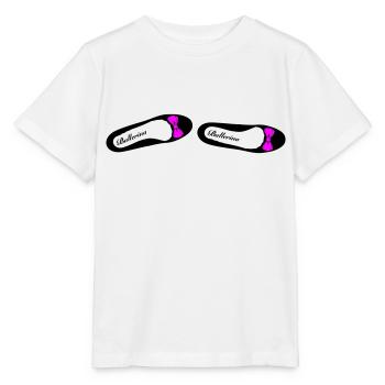 Ballerina 1 - Stanley/Stella Kinder T-Shirt MINI CREATOR  - Weiß - Vorne - Maike (125cm)