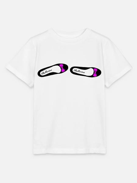 Ballerina 1 - Stanley/Stella Kinder T-Shirt MINI CREATOR - Weiß
