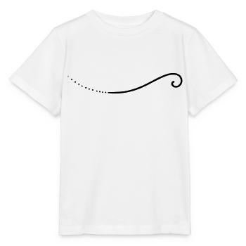 Squiggles Line - Stanley/Stella MINI CREATOR Kids’ T-Shirt - white - Front - Maike (125cm)