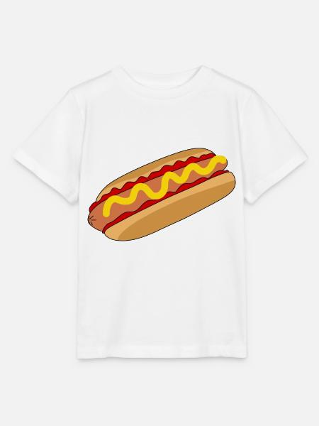 Hotdog Brötchen - Stanley/Stella Kinder T-Shirt MINI CREATOR - Weiß